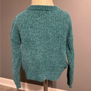 Cat & Jack Teal Crew Neck Sweater